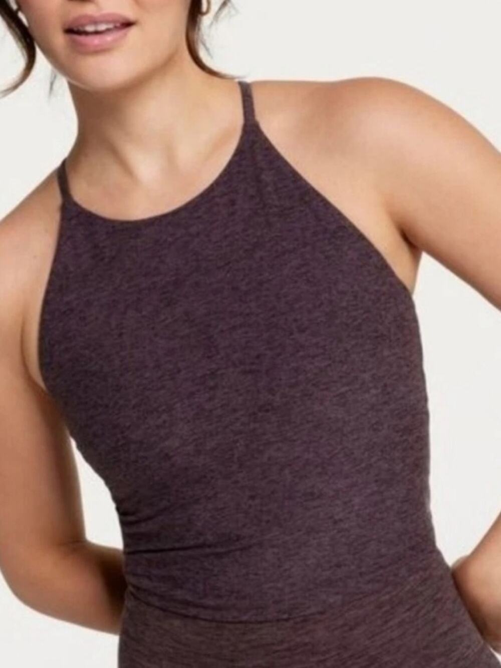 Calia Womens Cross Back Lustralux Crop Size XS